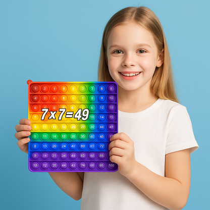 Jouets colorés à bulles de Multiplication 12x12