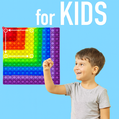 Jouets colorés à bulles de Multiplication 12x12