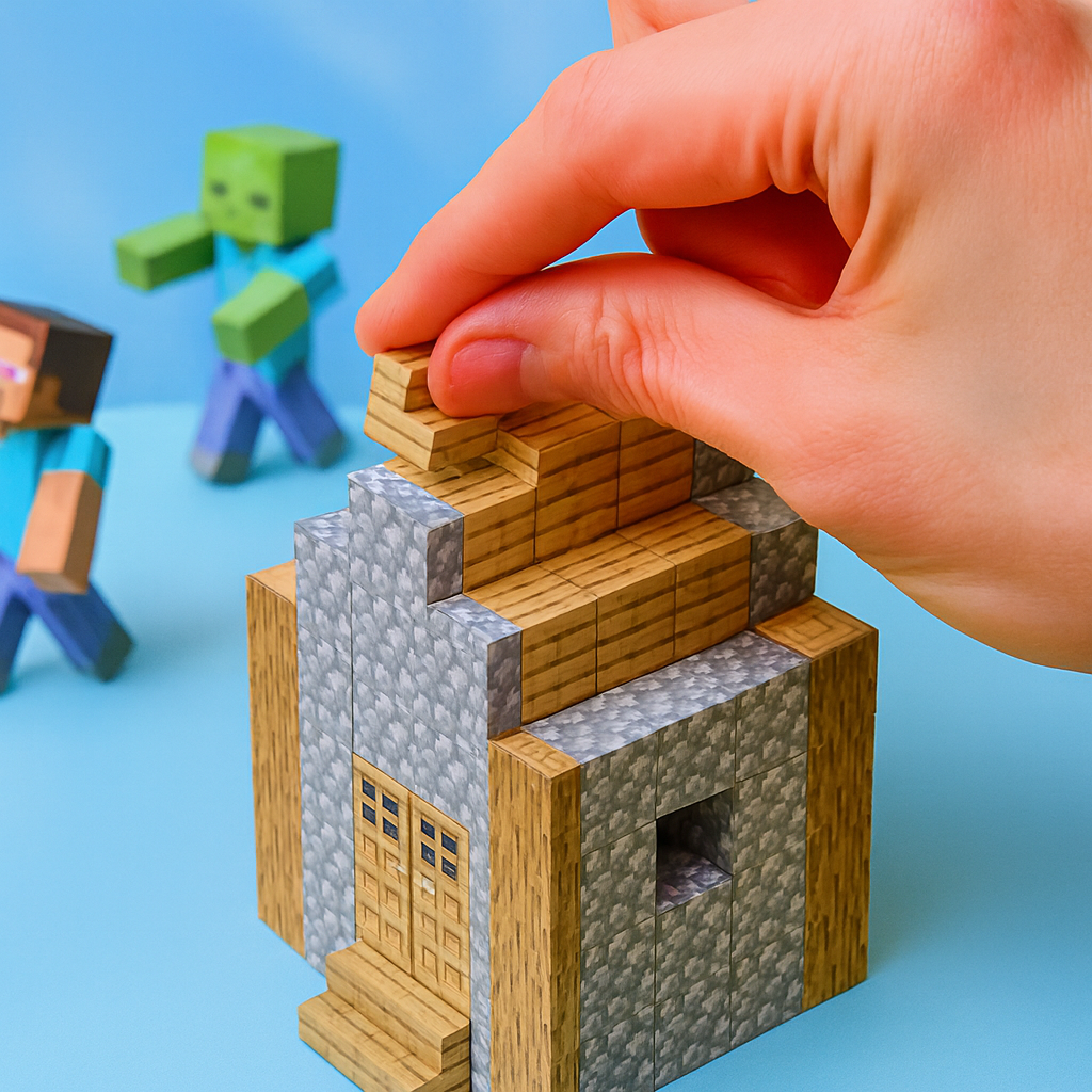 Blocs de construction magnétique Minecraft