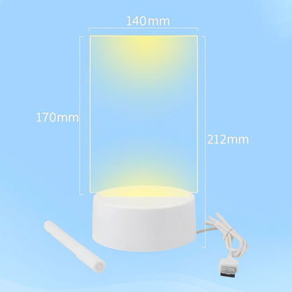Tableau LED Effaçable