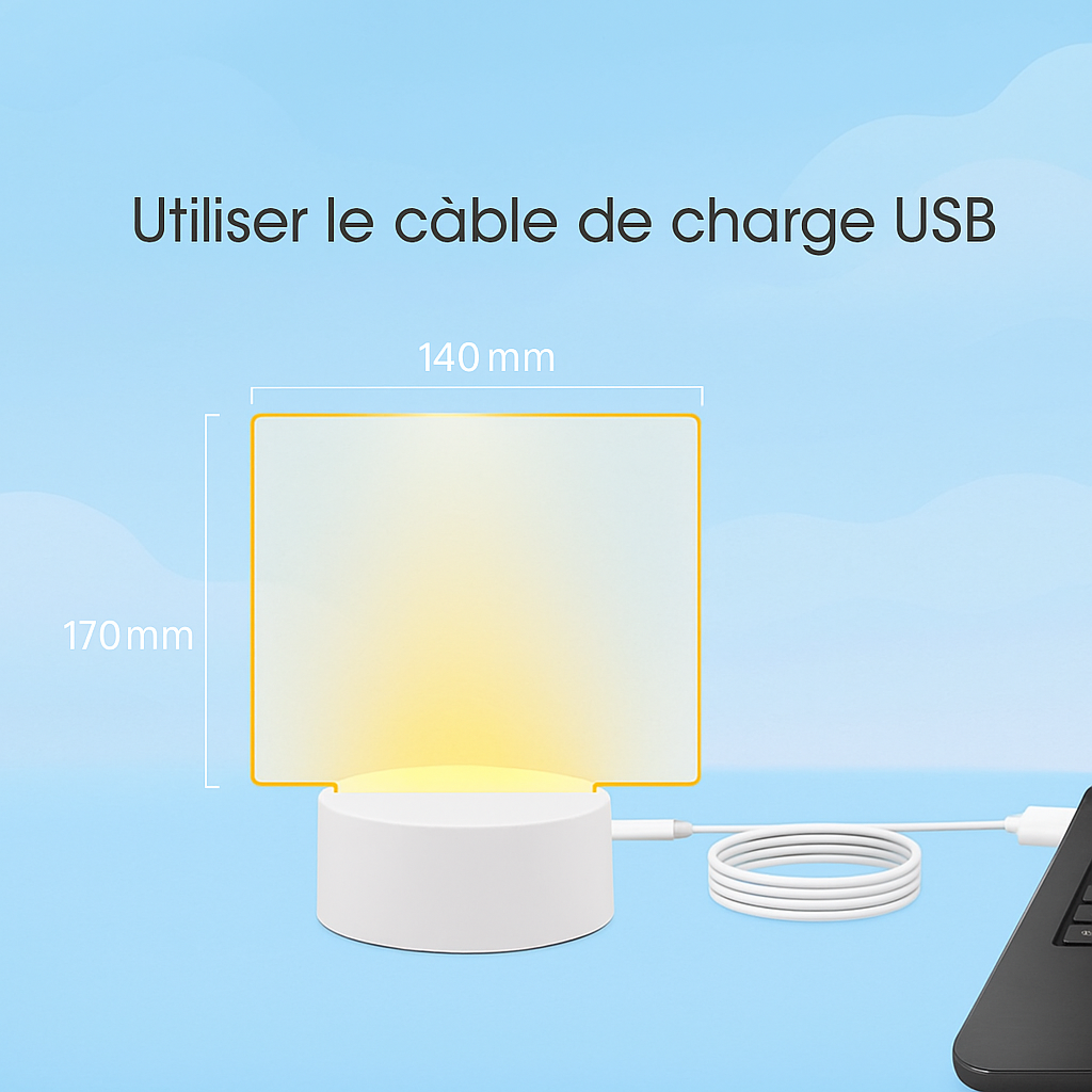 Tableau LED Effaçable