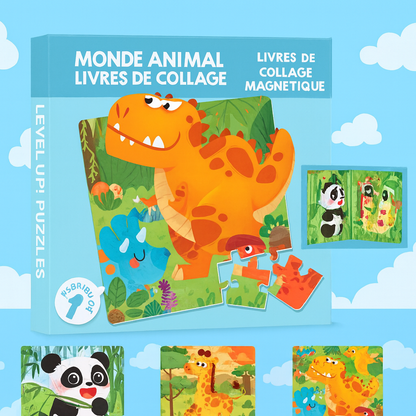 Livre de Puzzles Magnétiques