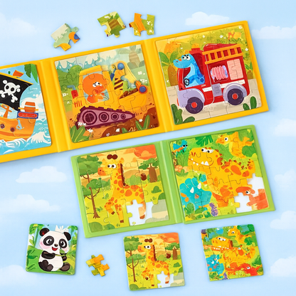 Livre de Puzzles Magnétiques