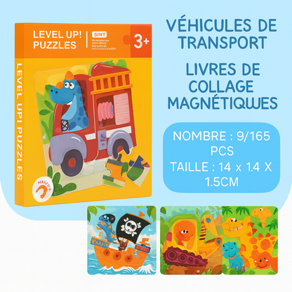 Livre de Puzzles Magnétiques