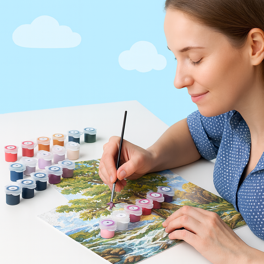 Kit de peinture par numéro