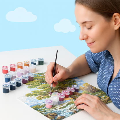 Kit de peinture par numéro