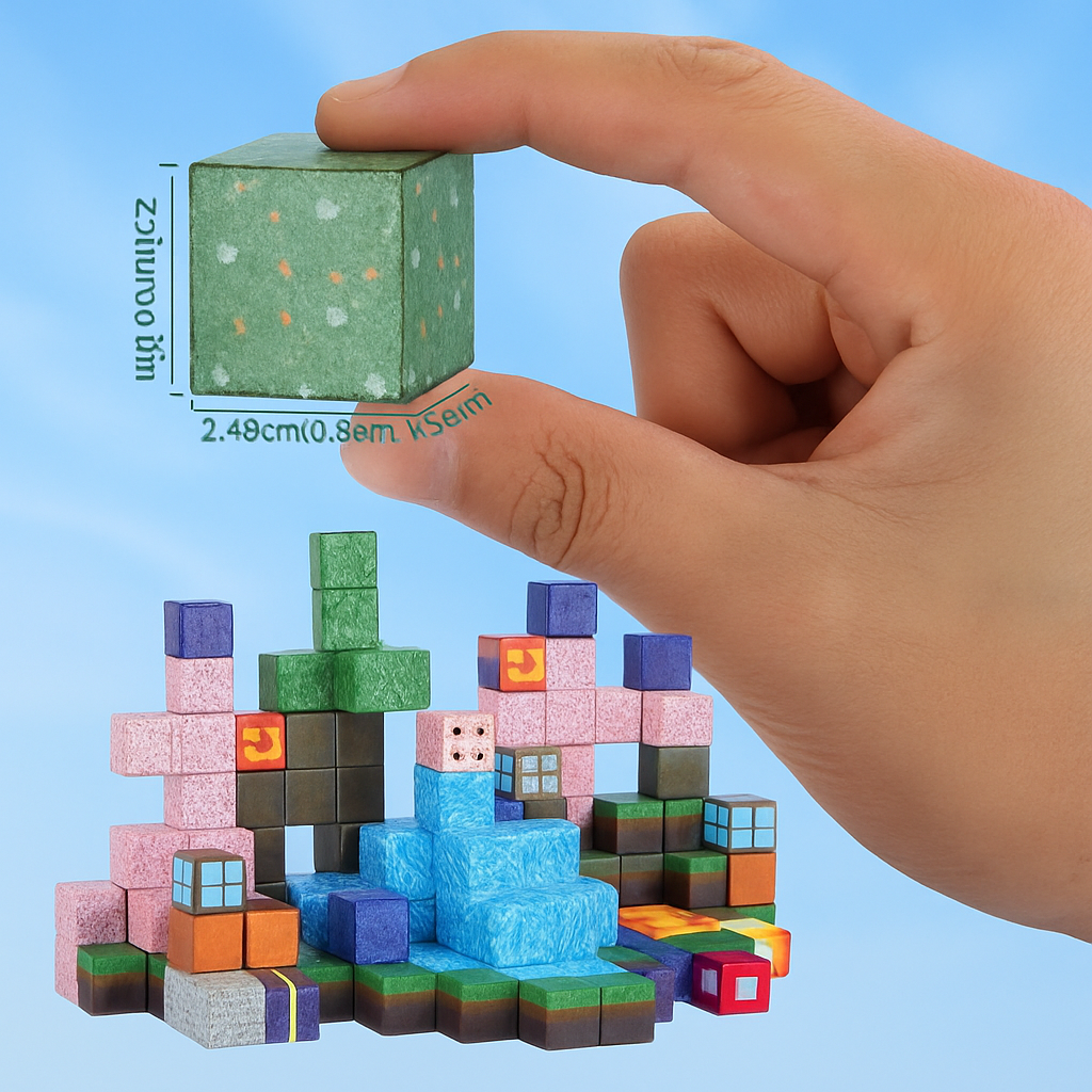 Blocs de construction magnétique Minecraft