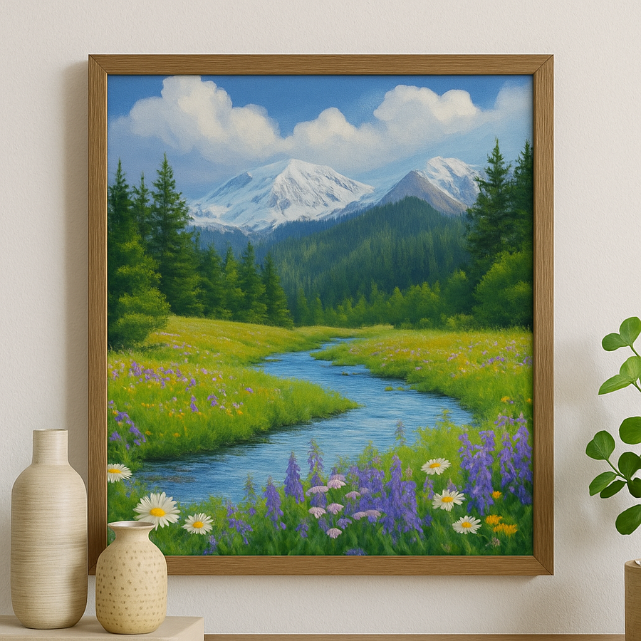 Transformez une toile en œuvre d’art