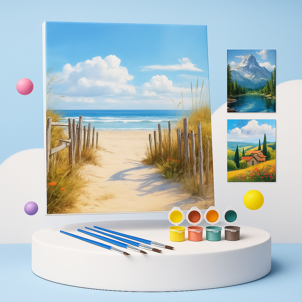 Kit de peinture par numéro