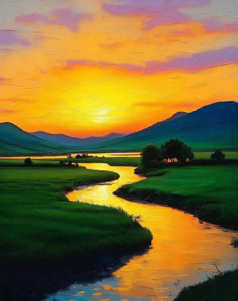 Kit de peinture par numéro